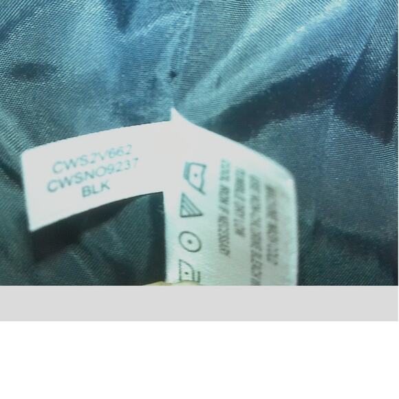 CALVIN KLEIN Black Hooded Quilted Puffer Style Jacket Coat Size Medium - Picture 6 of 9